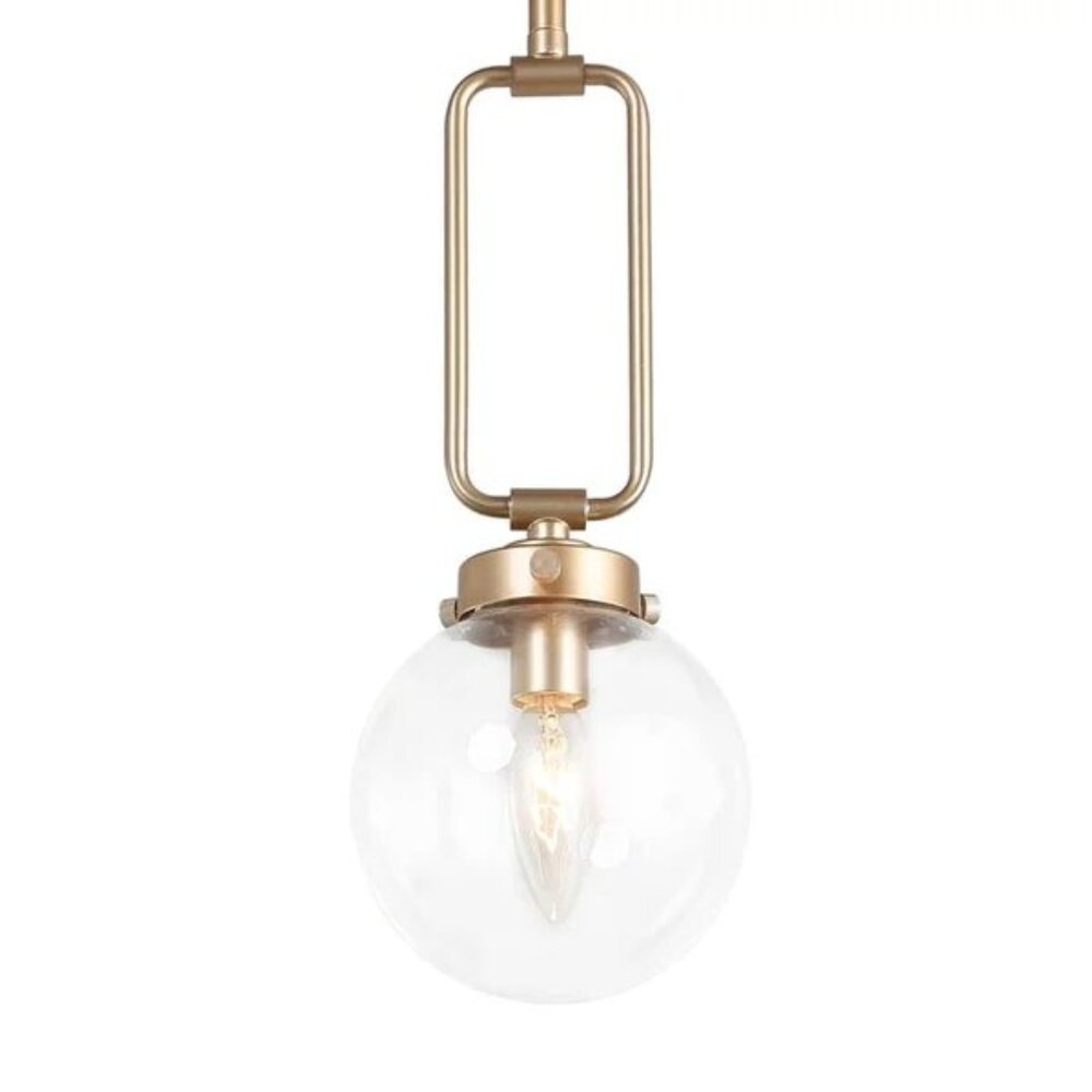Gold Globe Pendant Light NEW